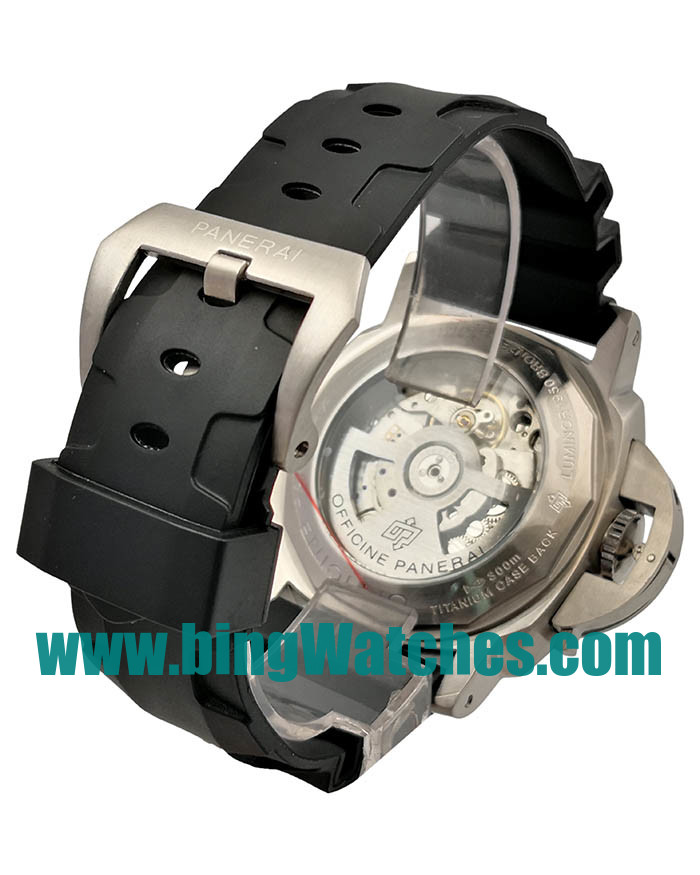 High Quality Panerai Luminor Submersible PAM01024 Replica Watches With Black Dials For Men