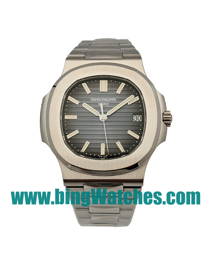 40 MM Swiss Made Patek Philippe Nautilus 5711/1A Fake Watches With Blue Dials For Men