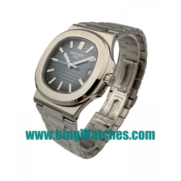 40 MM Swiss Made Patek Philippe Nautilus 5711/1A Fake Watches With Blue Dials For Men