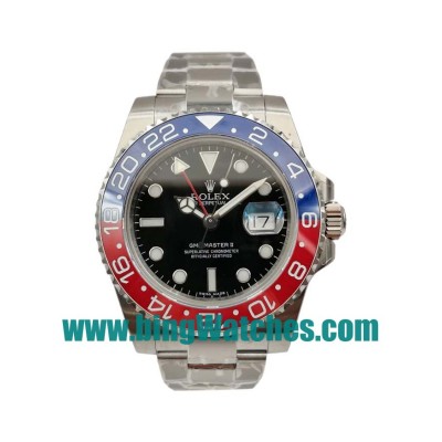 UK Perfect Replica Rolex GMT-Master II 116719 Watches With Black Dials For Men