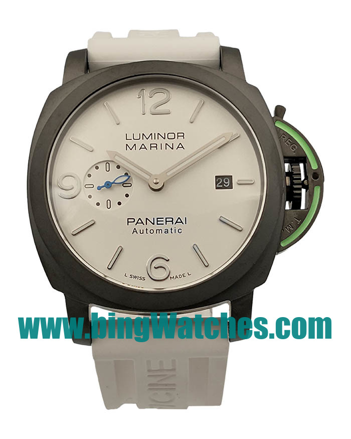 AAA Quality Panerai Luminor Marina PAM01314 Replica Watches With White Dials Online