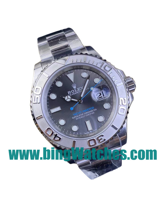 UK Perfect Replica Rolex Yacht-Master 126622 C Factory Stainless Steel Anthracite Dial Swiss 3235