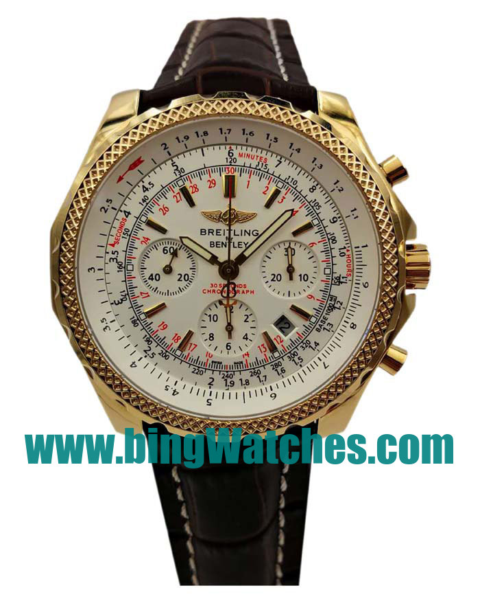 UK Perfect Replica Breitling Bentley Motors A25362 Watches With White Dials For Men