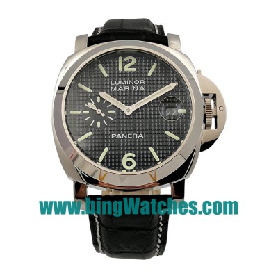 Best Quality Panerai Luminor Marina PAM00180 Fake Watches With Black Dials For Men