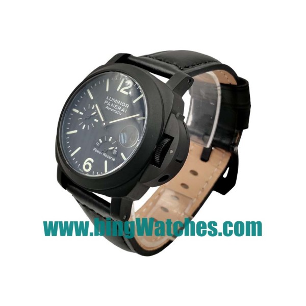 AAA Quality Panerai Luminor PAM00090 Replica Watches With 44 MM Black Steel Cases For Men