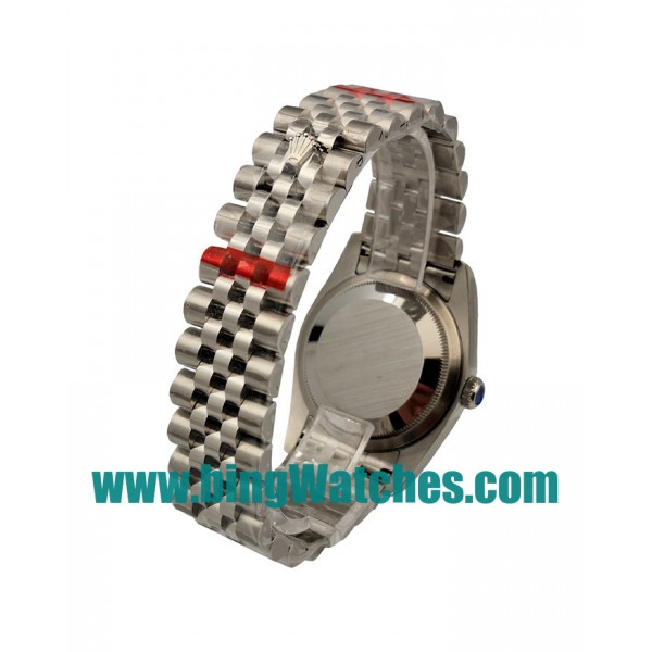 UK Perfect Replica Rolex Datejust 116234 Watches With Black Dials For Men