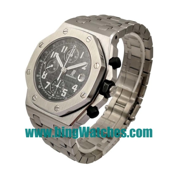 42 MM Swiss Made Audemars Piguet Royal Oak Offshore 26170ST.OO.1000ST.08 Fake Watches With Black Dials For Men