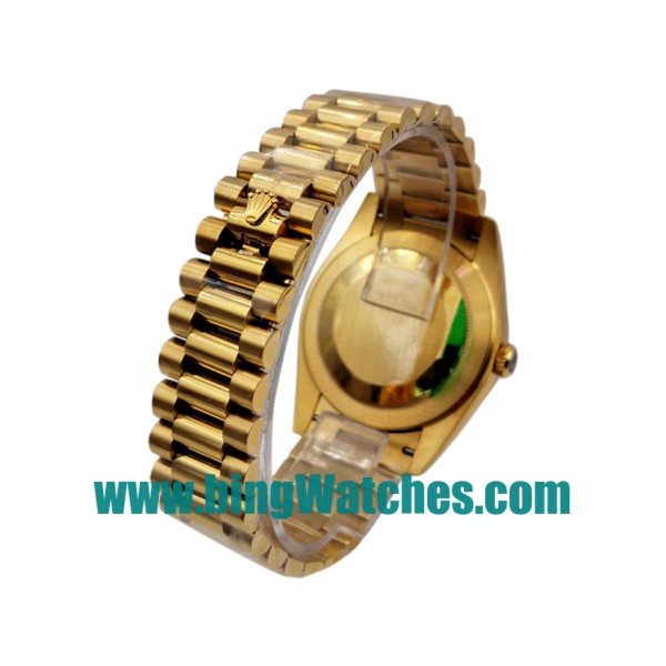 UK Perfect Replica Rolex Day-Date II 218238 With Champagne Dials For Men