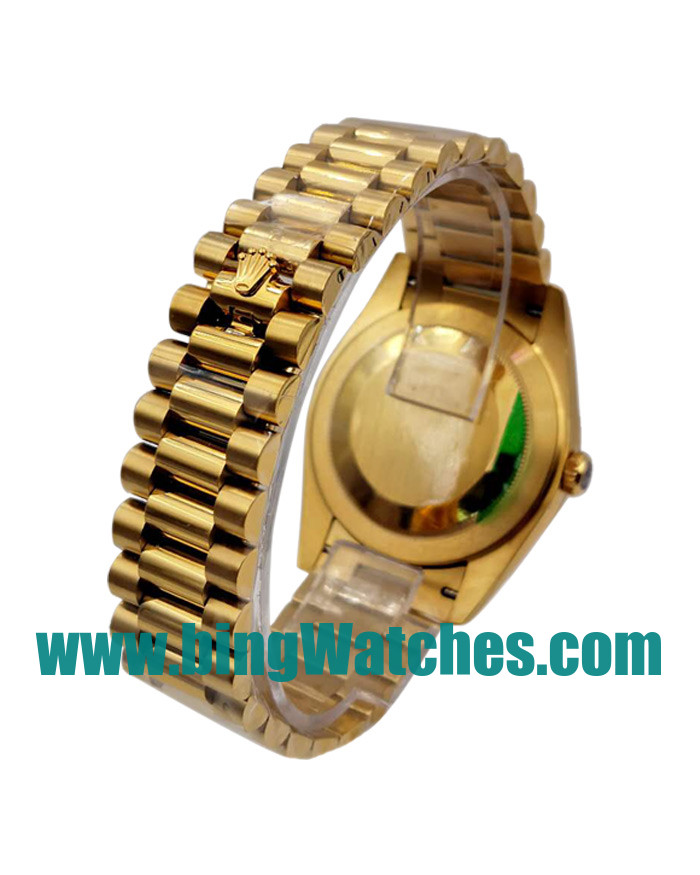 UK Perfect Replica Rolex Day-Date II 218238 With Champagne Dials For Men