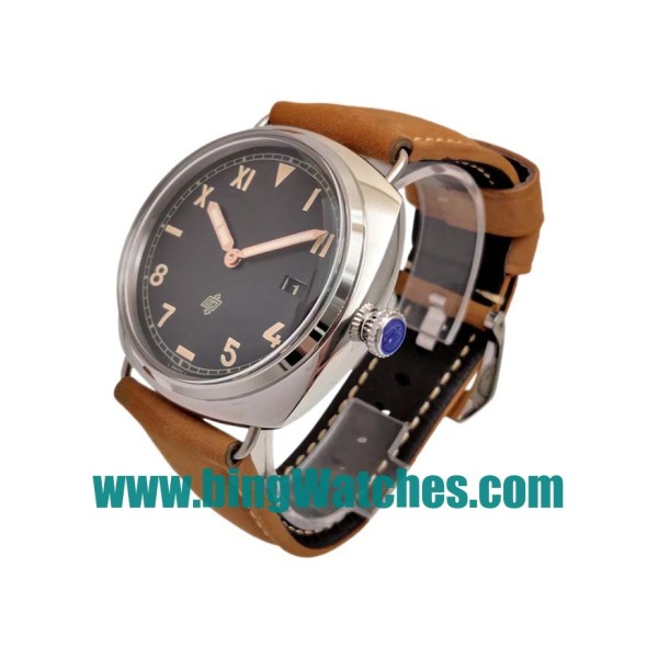47 MM Best 1:1 Panerai Radiomir PAM00424 Replica Watches With Black Dials For Men