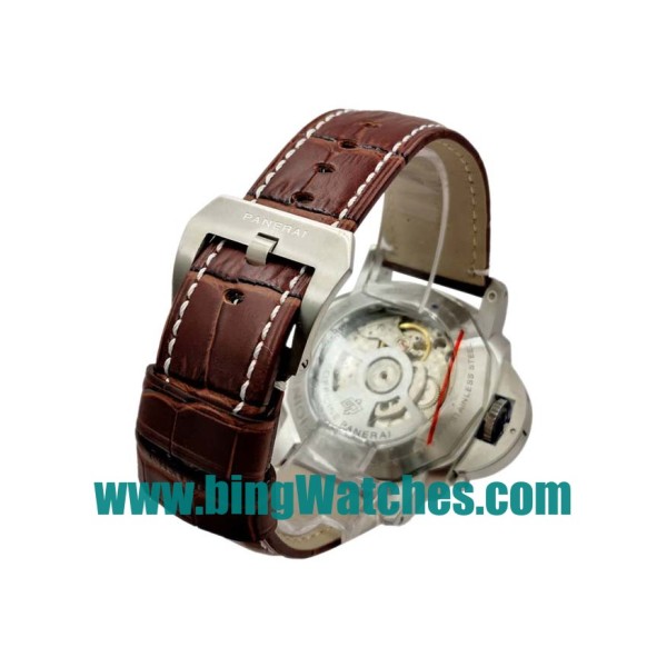 40 MM Cheap Panerai Luminor Manifattura PAM00320 Replica Watches With Black Dials 