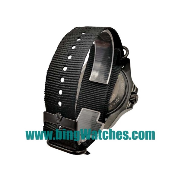 44 MM Swiss Made Rolex Sea-Dweller Deepsea 116660 Fake Watches With Black Dials For Men