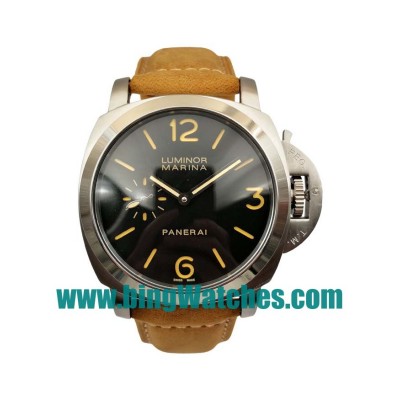 Best Quality Panerai Luminor Marina PAM00422 Replica Watches With Black Dials For Men