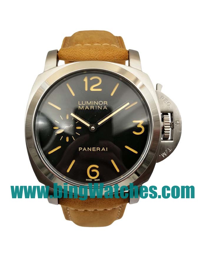 Best Quality Panerai Luminor Marina PAM00422 Replica Watches With Black Dials For Men
