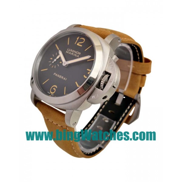 Best Quality Panerai Luminor Marina PAM00422 Replica Watches With Black Dials For Men