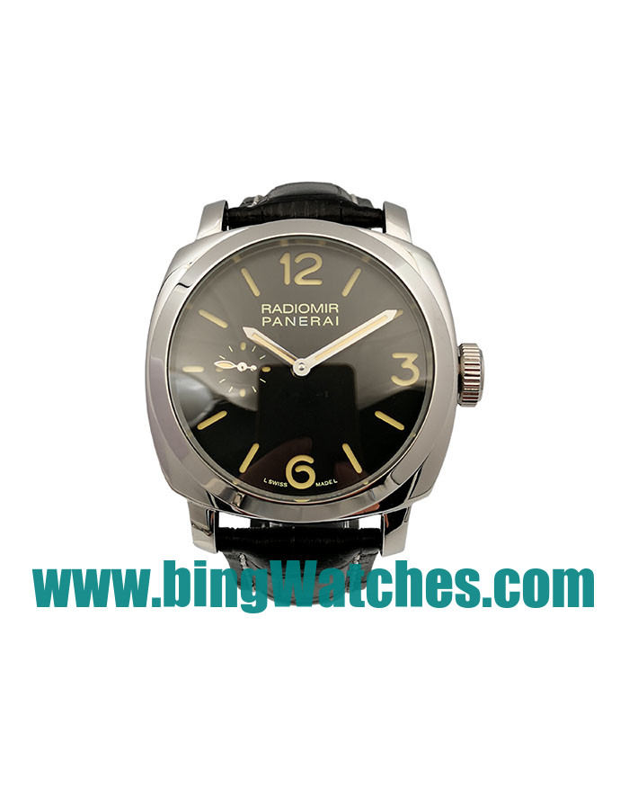 Best Quality Panerai Radiomir PAM00512 Fake Watches With Black Dials For Men