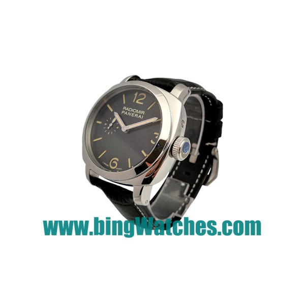 Best Quality Panerai Radiomir PAM00512 Fake Watches With Black Dials For Men