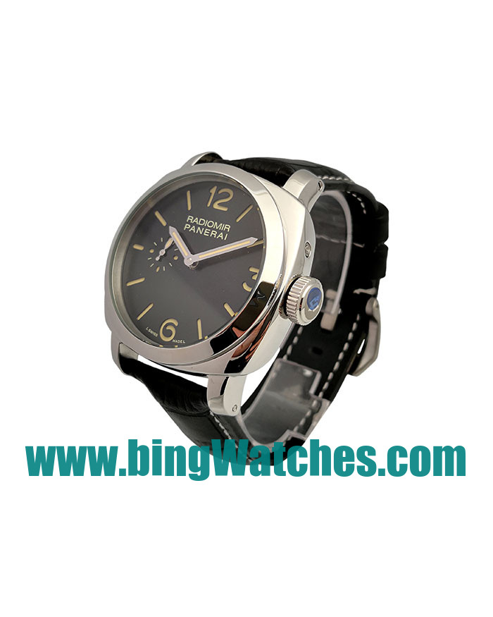 Best Quality Panerai Radiomir PAM00512 Fake Watches With Black Dials For Men