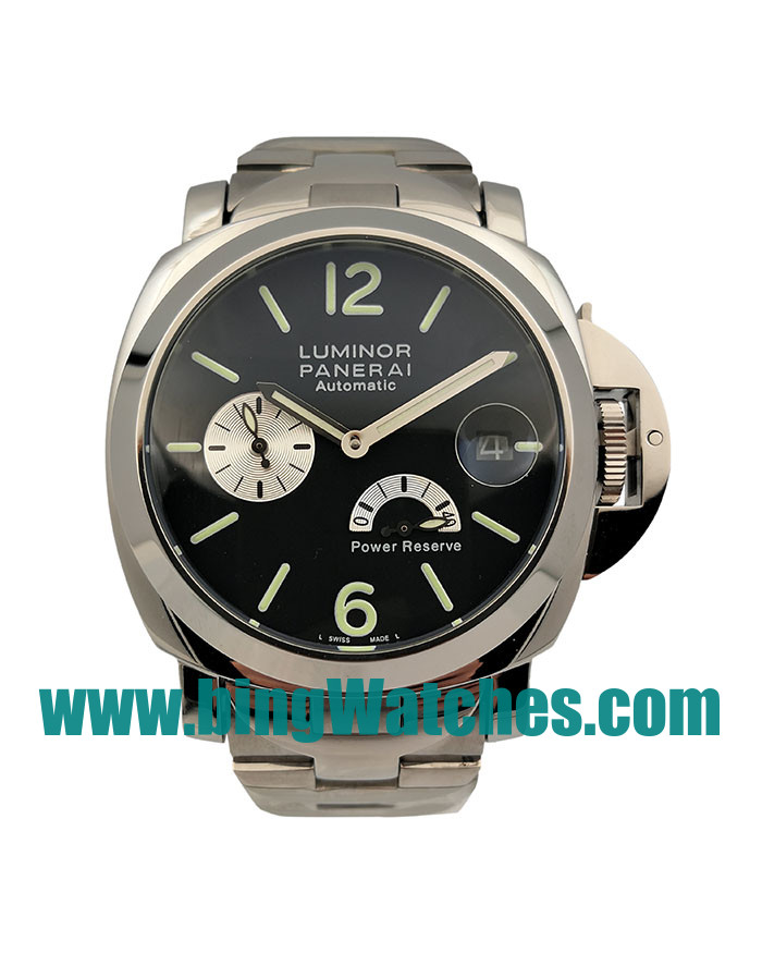 Top Quality Panerai Luminor Power Reserve PAM00171 Fake Watches With Black Dials Online