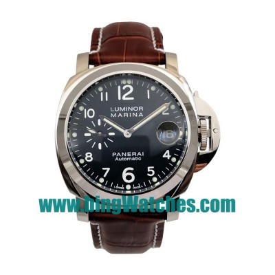 Best 1:1 Panerai Luminor Marina PAM00164 Replica Watches WIth Black Dials For Men