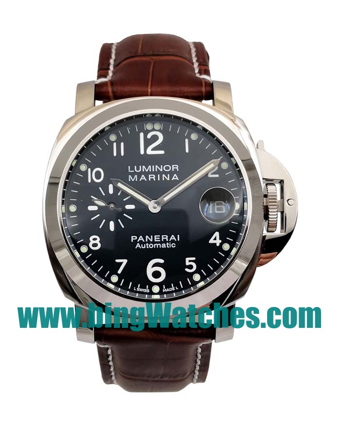 Best 1:1 Panerai Luminor Marina PAM00164 Replica Watches WIth Black Dials For Men