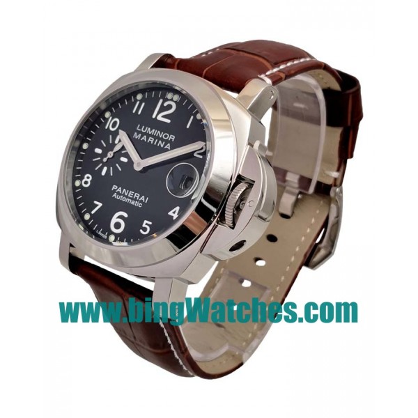 Best 1:1 Panerai Luminor Marina PAM00164 Replica Watches WIth Black Dials For Men