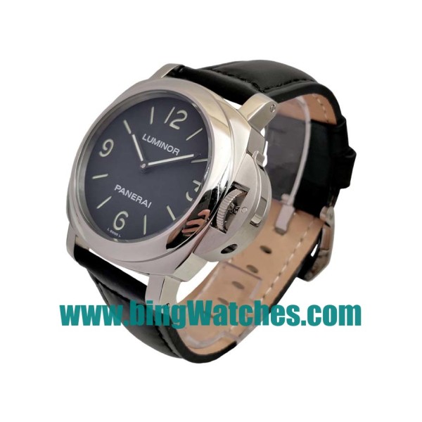 AAA Quality Panerai Luminor Base PAM00002 Fake Watches With 44 MM Steel Cases For Men