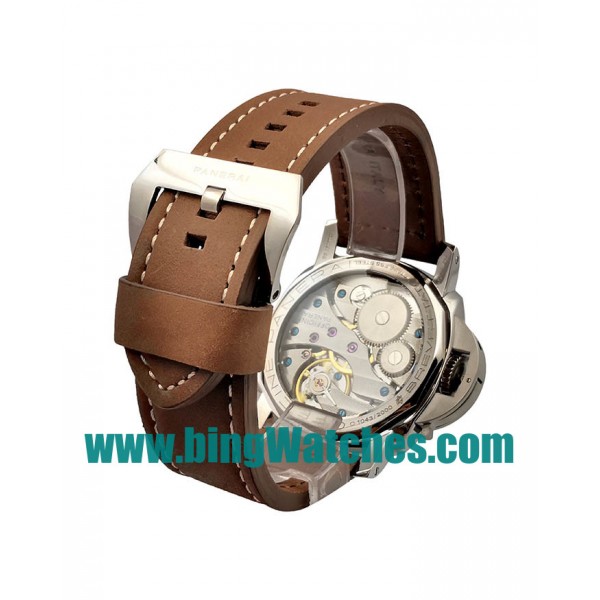 47 MM Best Quality Panerai Luminor 1950 PAM00372 Fake Watches With Black Dials For Men