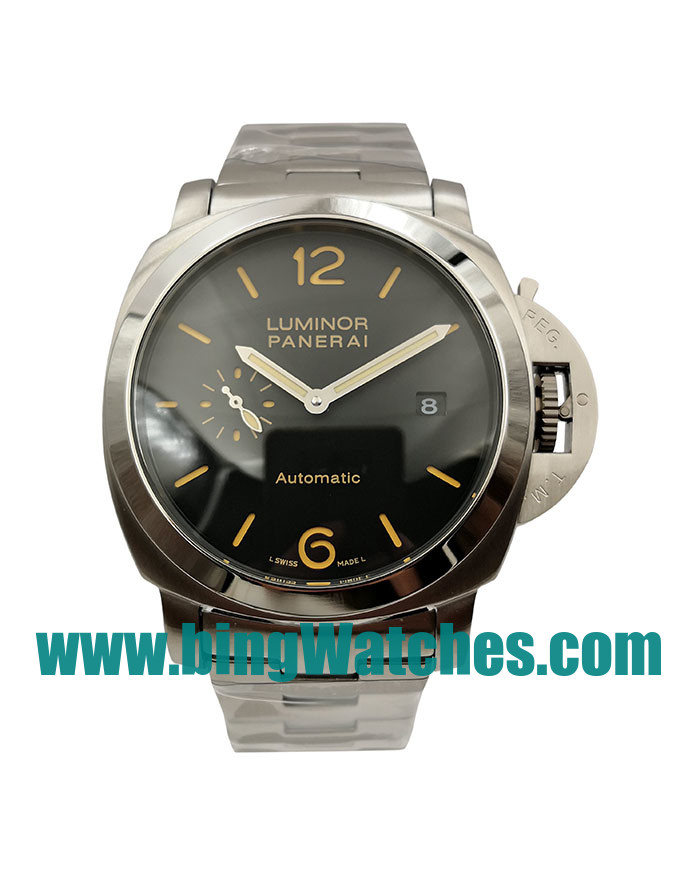 Best Quality Panerai Luminor PAM00352 Replica Watches With Brown Dials For Men