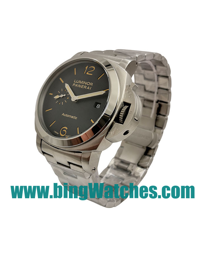 Best Quality Panerai Luminor PAM00352 Replica Watches With Brown Dials For Men