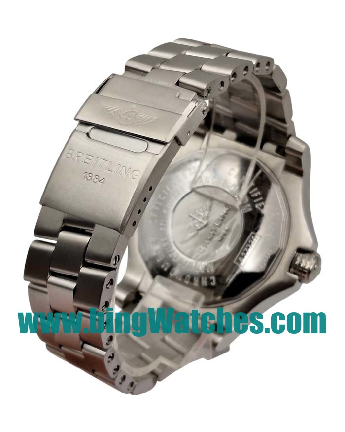 45 MM Swiss Made Breitling Avenger Seawolf A17331101I1A1 Fake Watches With Yellow Dials For Men