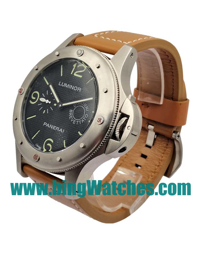 High Quality Panerai Luminor Special Edition Fake Watches With Black Dials For Men