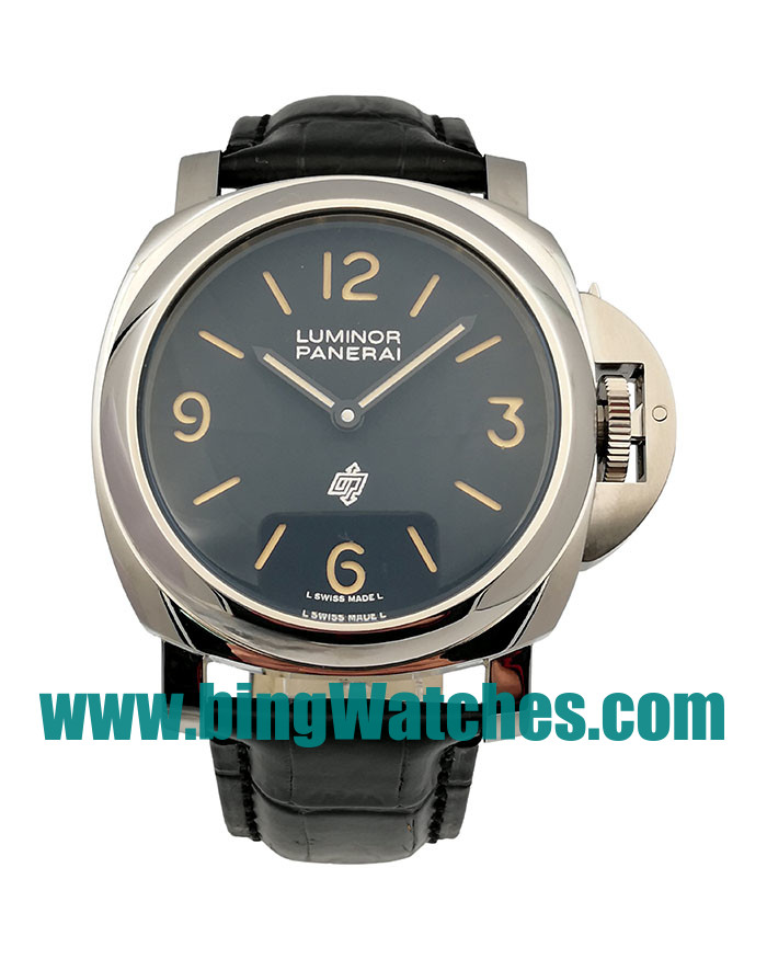 Best Quality Panerai Luminor PAM01086 Replica Watches With Black Dials For Men