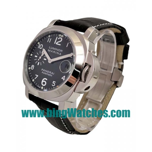 High Quality Panerai Luminor Marina PAM00164 Replica Watches With Black Dials