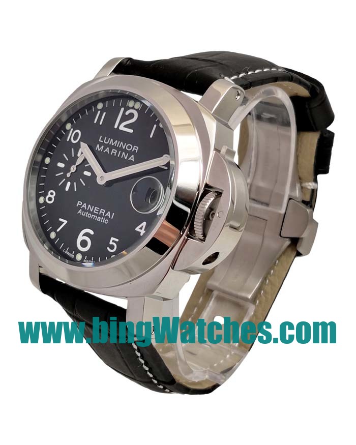 High Quality Panerai Luminor Marina PAM00164 Replica Watches With Black Dials