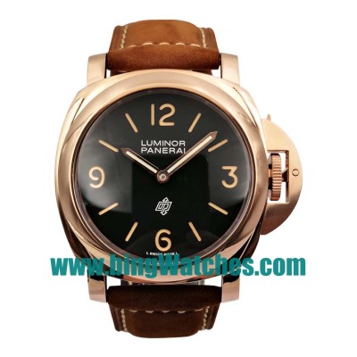 Best 1:1 Panerai Luminor PAM01086 Fake Watches With Black Dials For Men