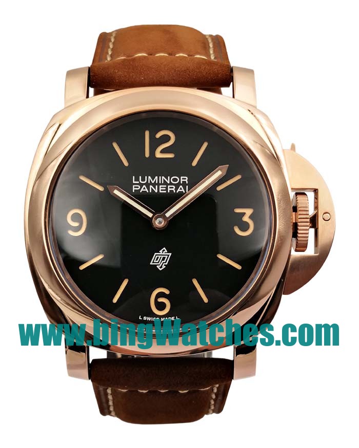 Best 1:1 Panerai Luminor PAM01086 Fake Watches With Black Dials For Men