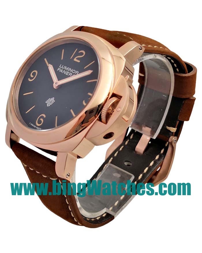 Best 1:1 Panerai Luminor PAM01086 Fake Watches With Black Dials For Men