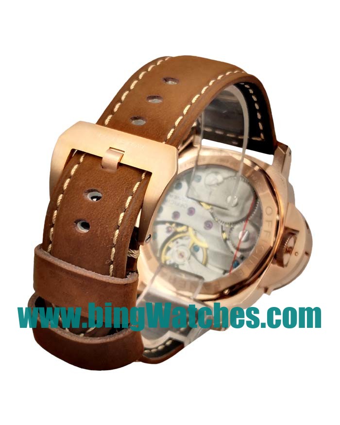 Best 1:1 Panerai Luminor PAM01086 Fake Watches With Black Dials For Men