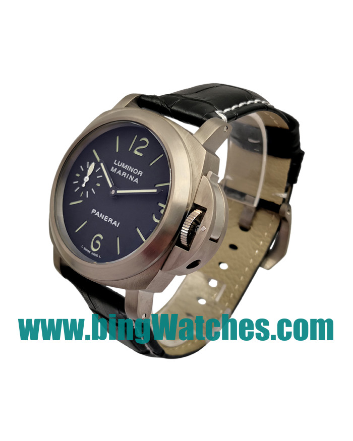 Best Quality Panerai Luminor Marina PAM00177 Replica Watches With Black Dials For Men
