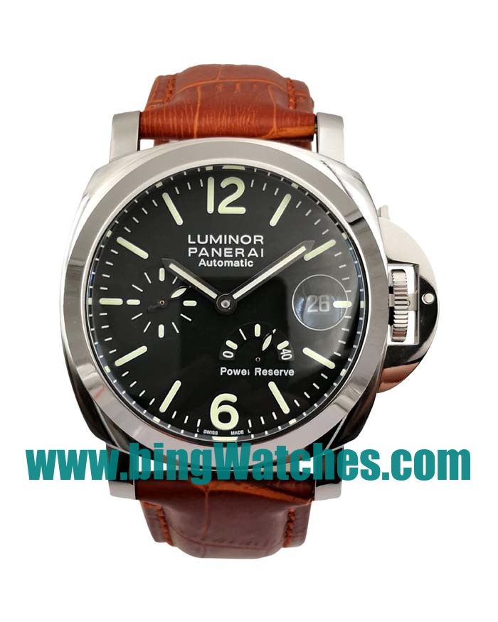 Best 1:1 Panerai Luminor PAM01090 Fake Watches With Black Dials For Men